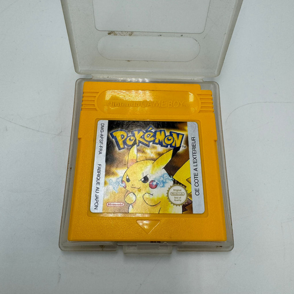 Jeu Game Boy Pokémon Jaune