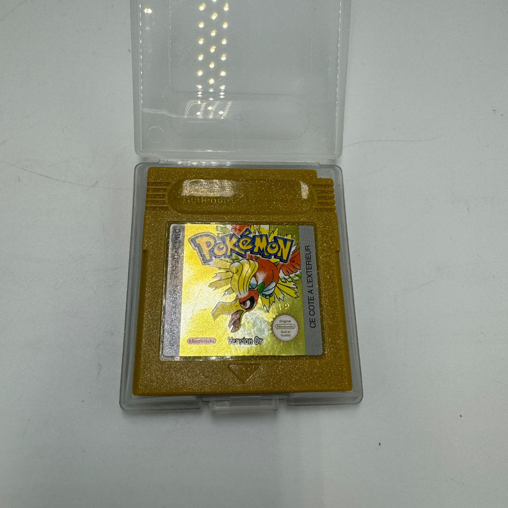 Jeu Game Boy Pokémon Version Or