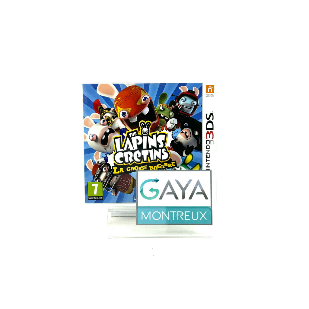 Jeu Nintendo 3Ds - The Lapins Cretins La Grosse Bagarre