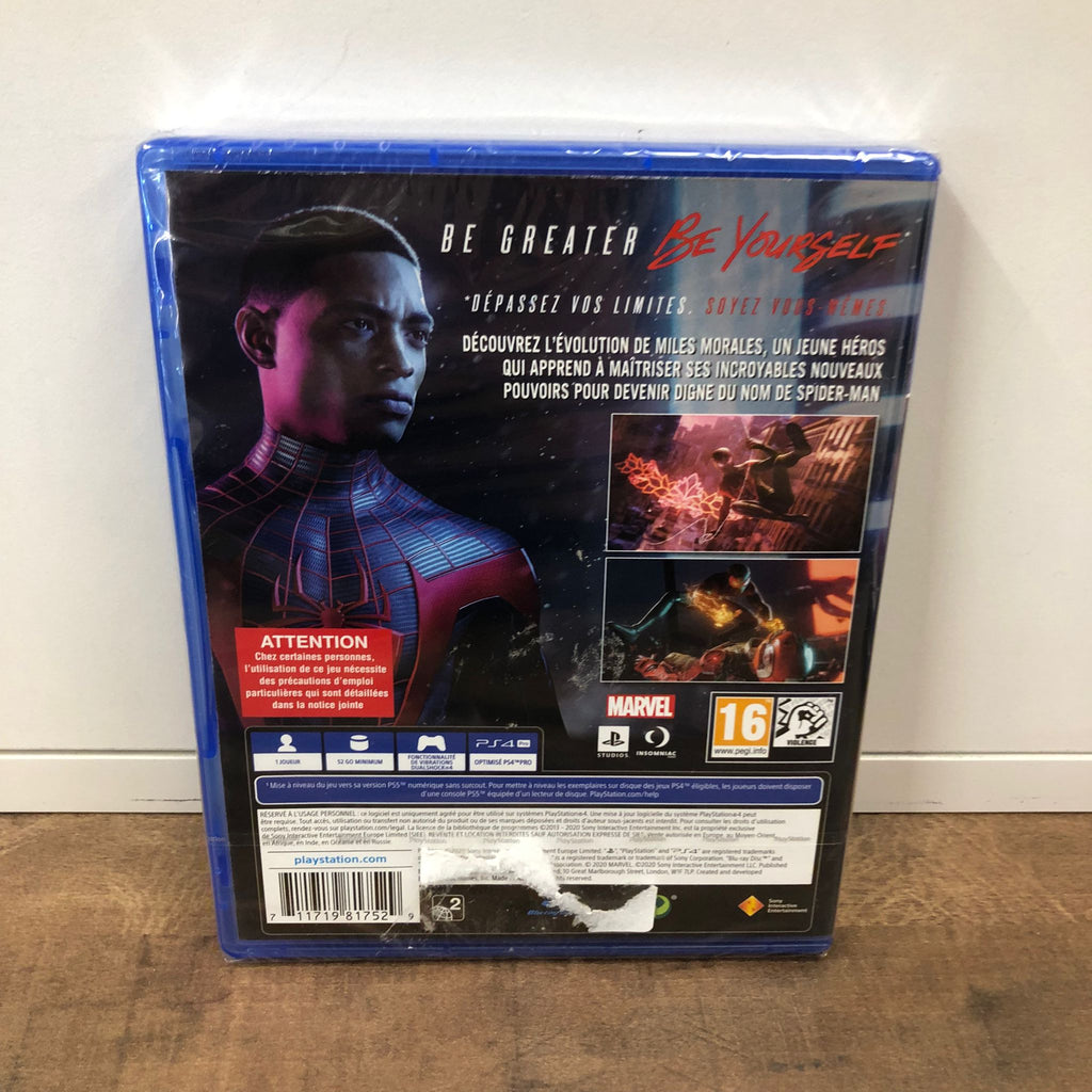 Jeu PS4 Spider Man Miles Morales NEUF - Main Image