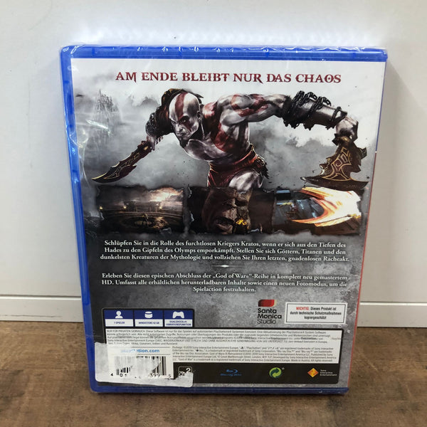 Jeu PS4 - God Of War III Remastered - NEUF