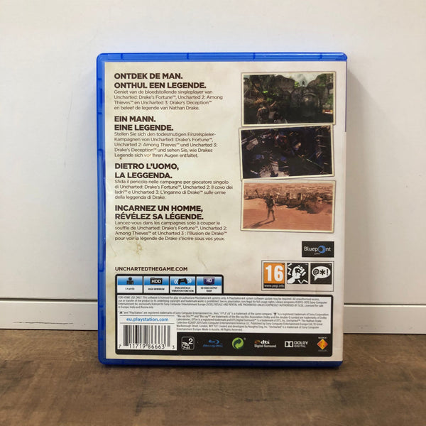 Jeu PS4 - Uncharted The Nathan Drake Collection