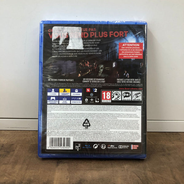 Jeu PS4 - The Quarry - NEUF