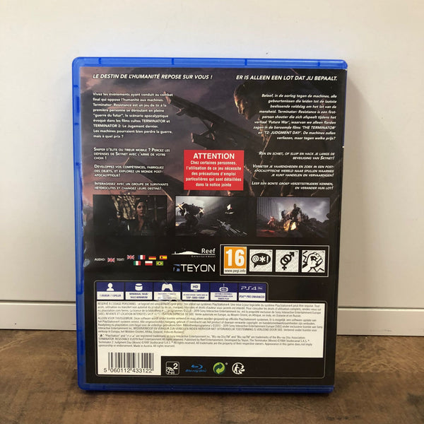 Jeu PS4 - Terminator résistance