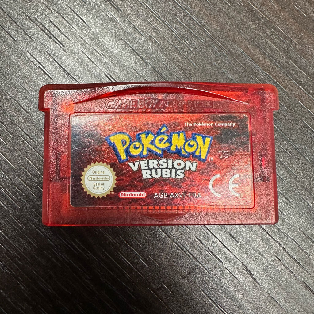 Jeu Gameboy Advance, Pokémon Version Rubis