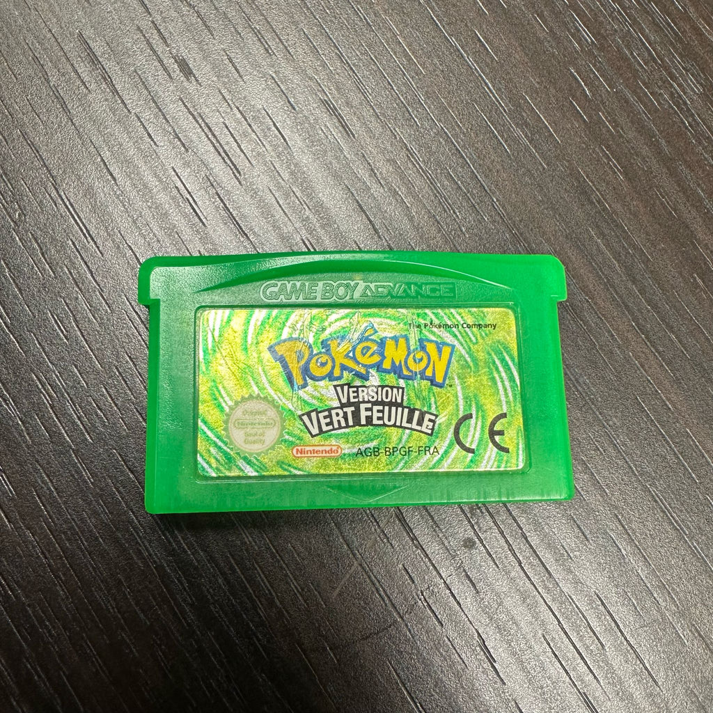 Jeu Gameboy Advance, Pokémon Version Vert feuille