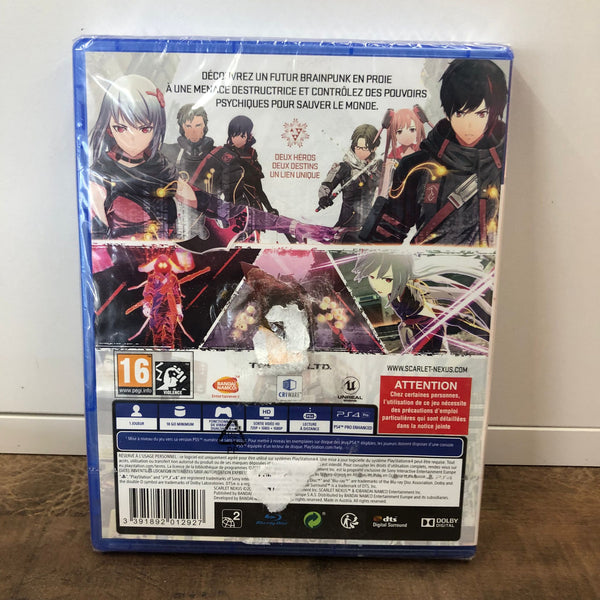 Jeu PS4 - Scarlet nexus - NEUF