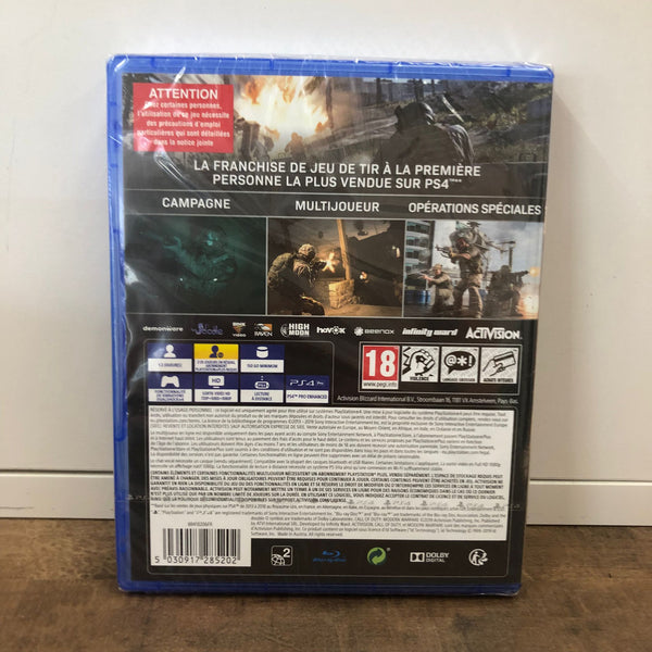 Jeu PS4 - Call Of Duty Modern Warfare - NEUF