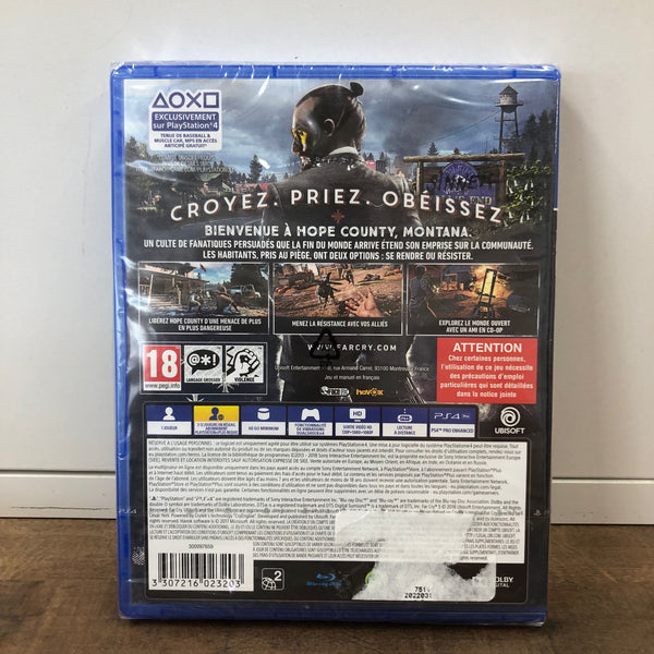 Jeu PS4 - Far Cry 5 - NEUF