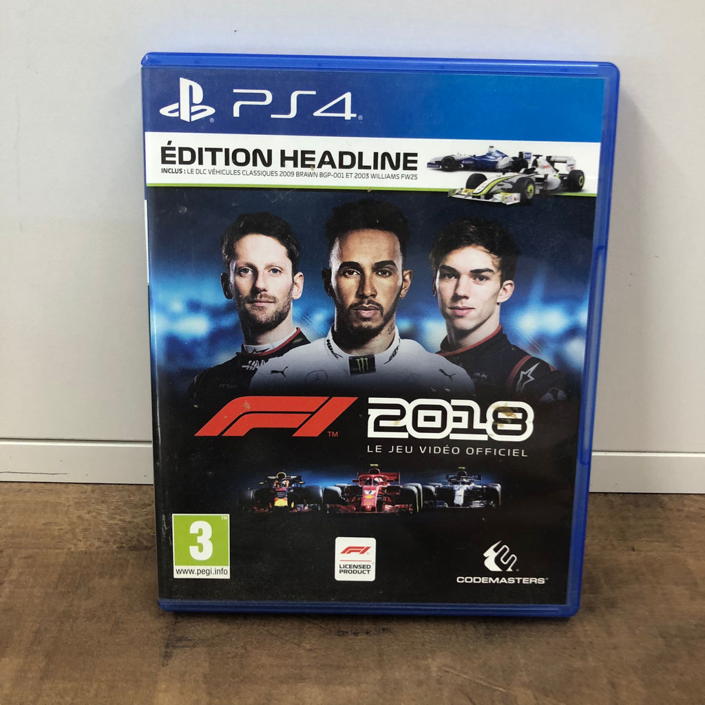 Jeu PS4 - F1 2018