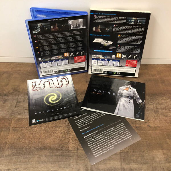 Jeu PS4 - Fahrenheit 15TH anniversary Édition