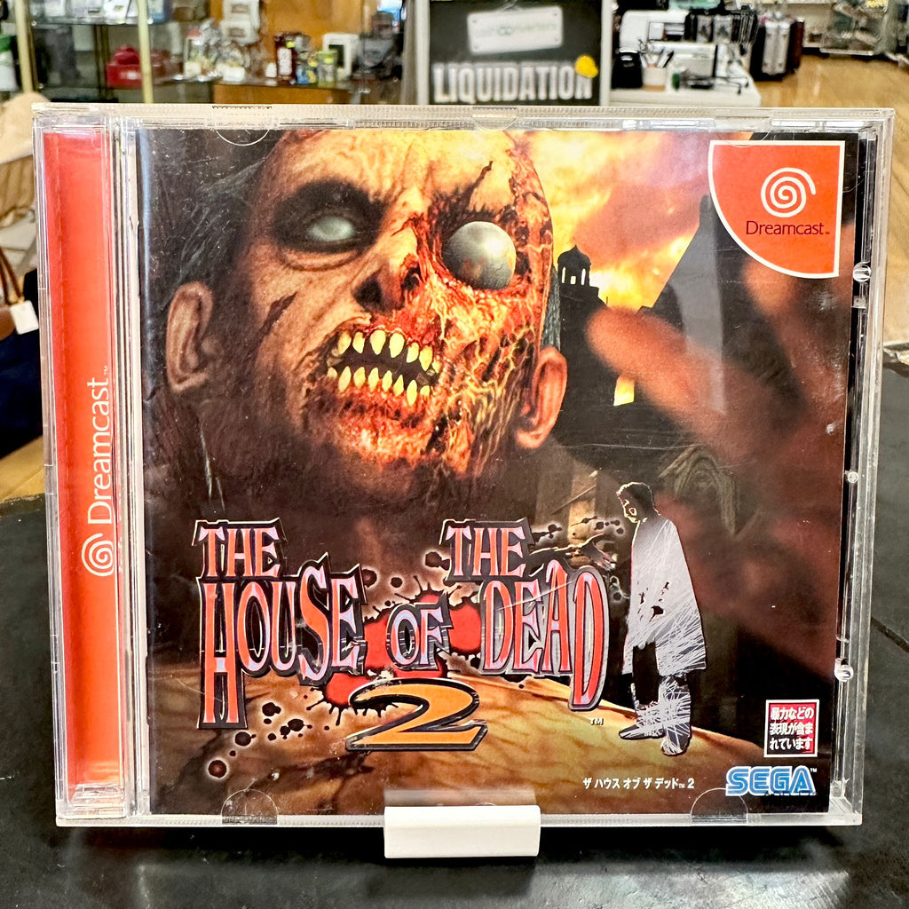 JEU DREAMCAST JAPONAIS THE HOUSE OF THE DEAD 2