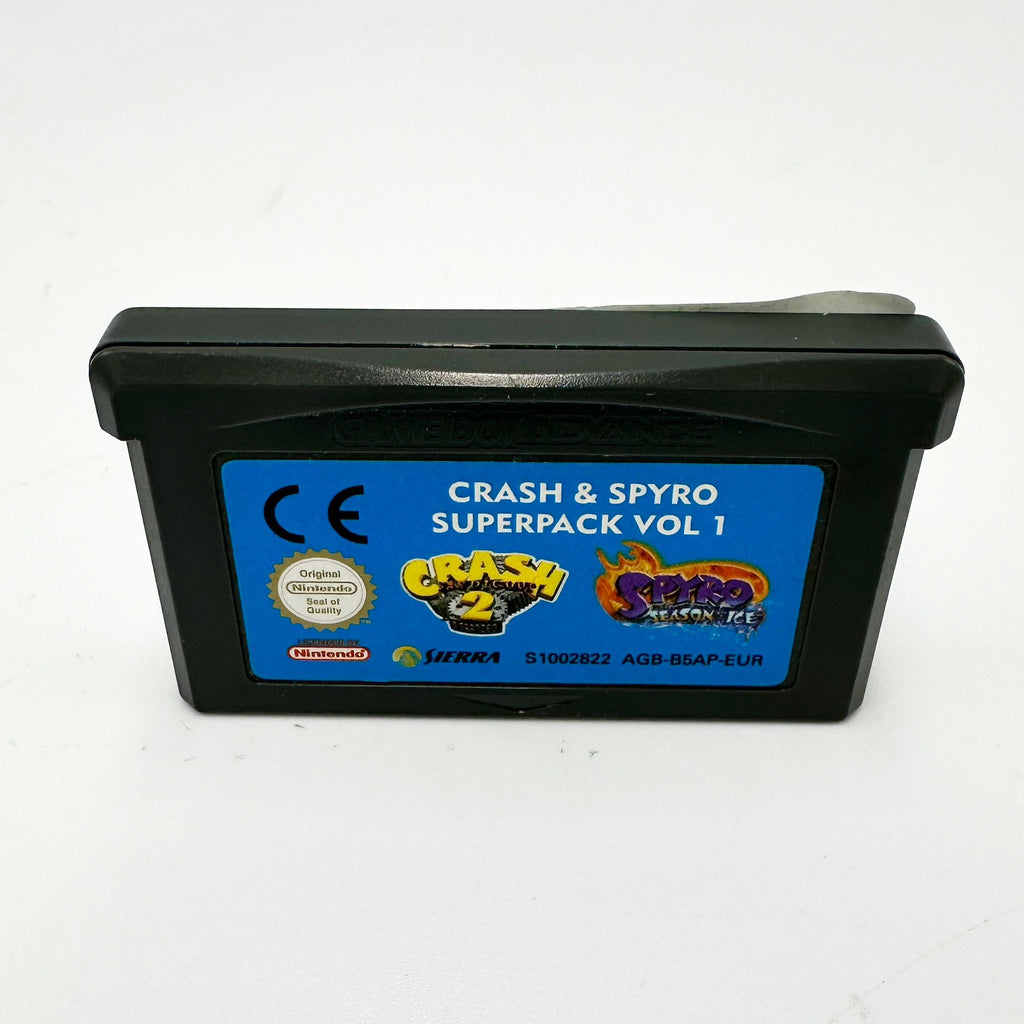 JEU GAMEBOY ADVANCE CRASH 2 & SPYRO