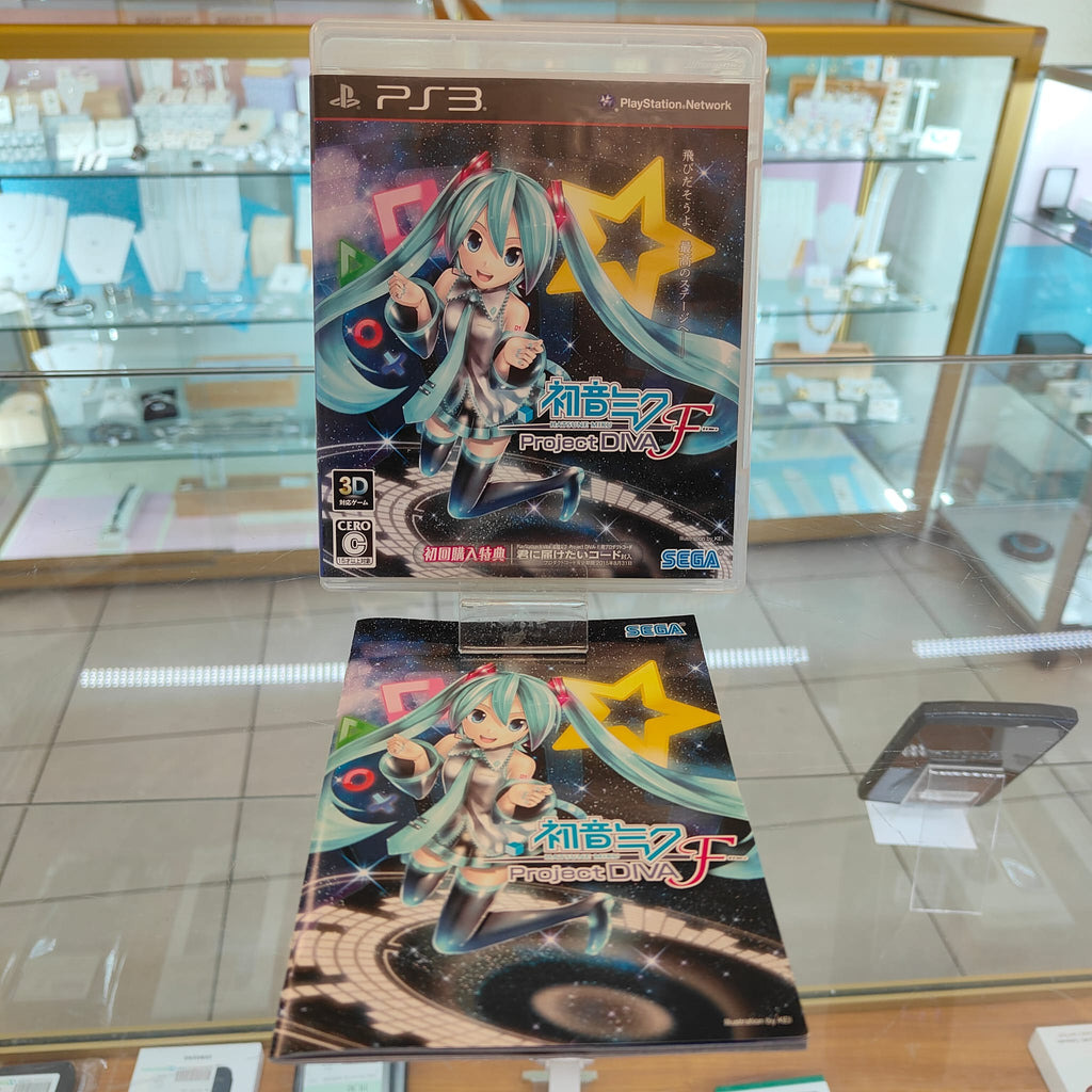 Jeu PS3: Hatsune Miku: Project Diva F + livret - version jap