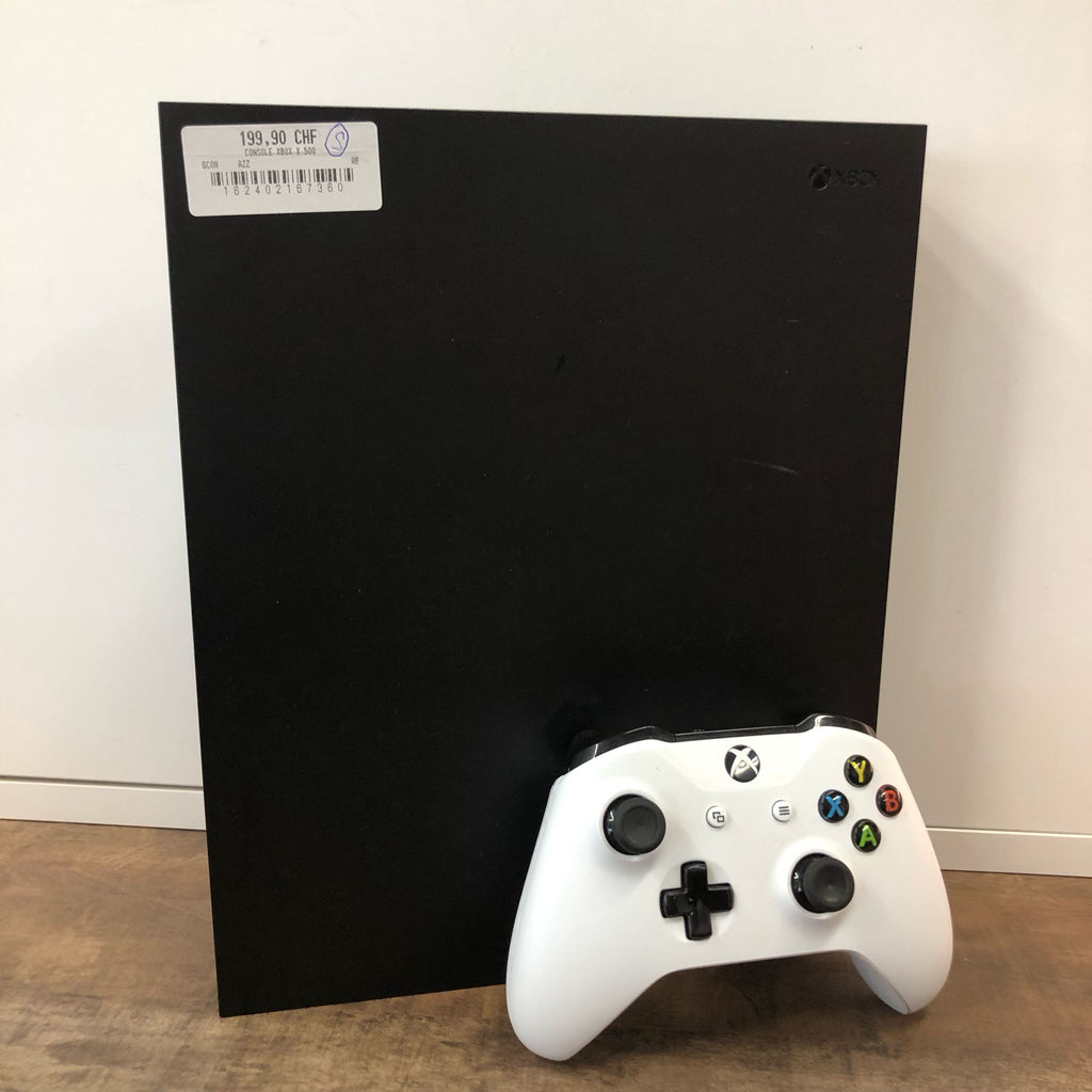 Xbox One X 500GB manette plus câbles