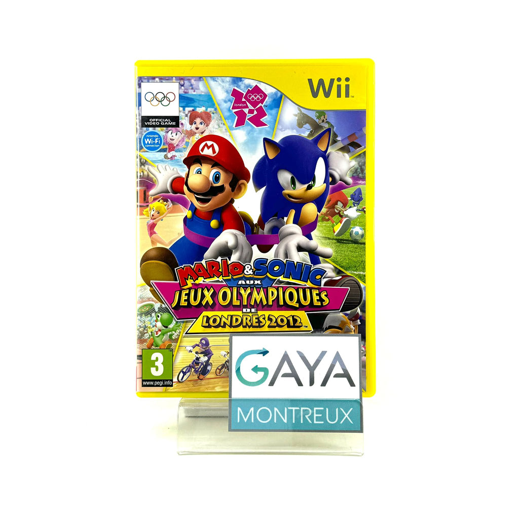 Jeu Nintendo Wii - Mario & Sonic Aux Jeux Olympiques De Londres 2012