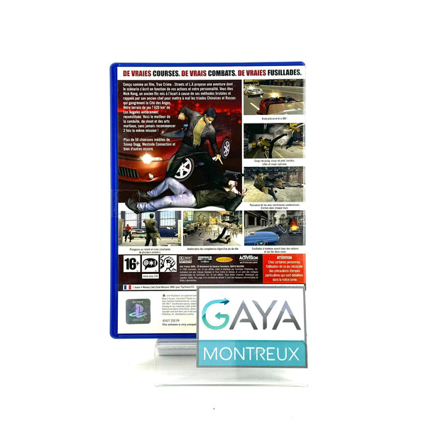 Jeu PS2 - True Crime Streets of L.A.