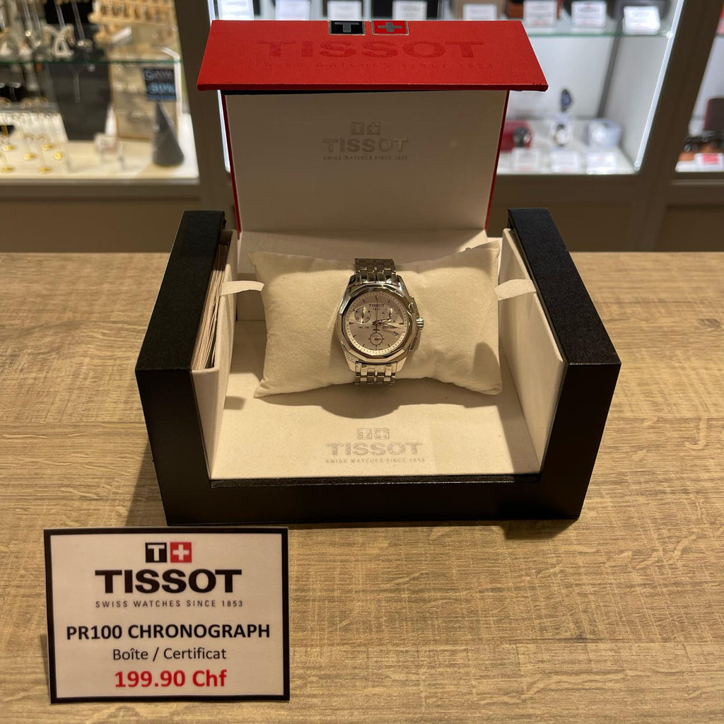 Montre Tissot PRC 100 Chronograph Bo te Certificat