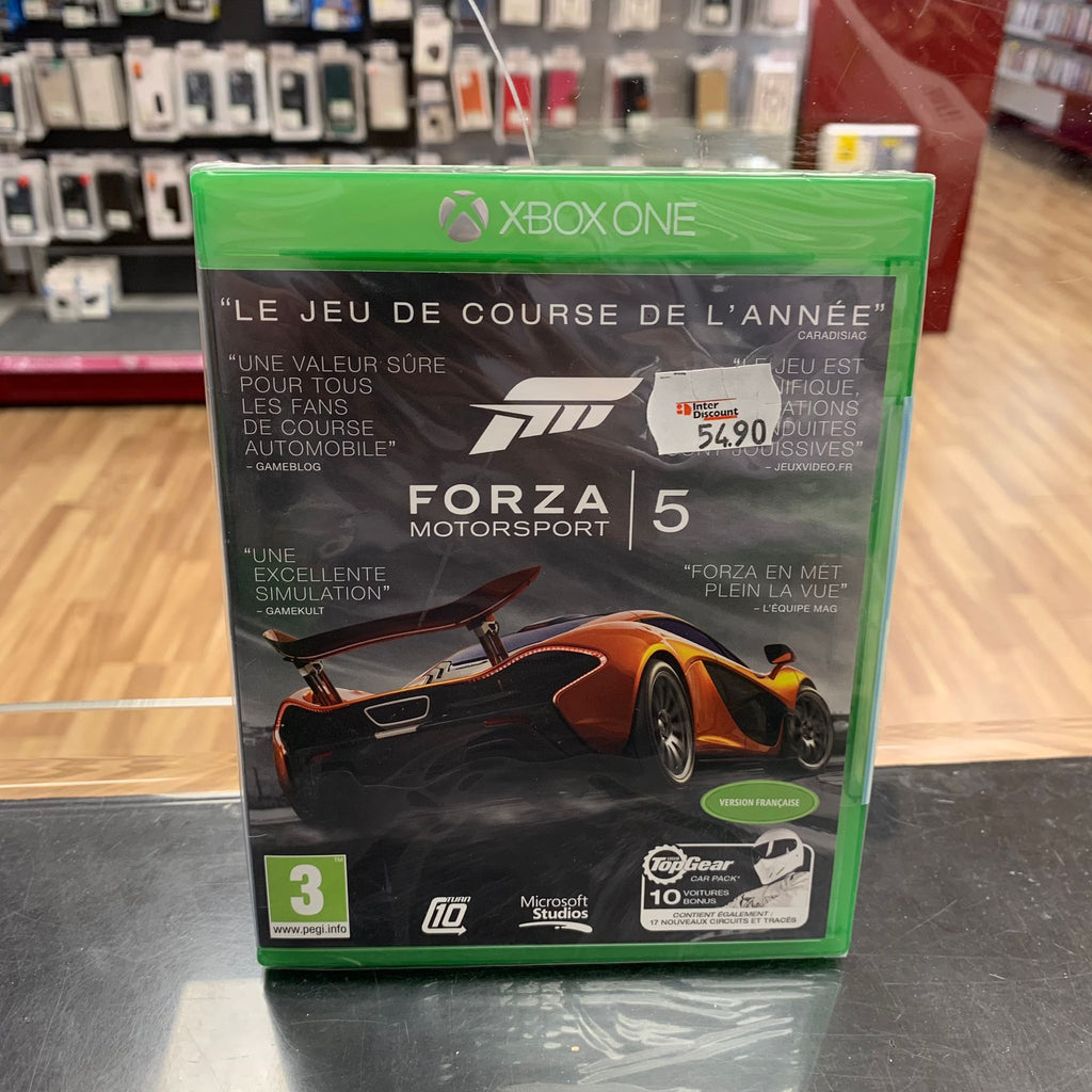 Jeux Xbox one Forza Motorsport 5 - NEUF