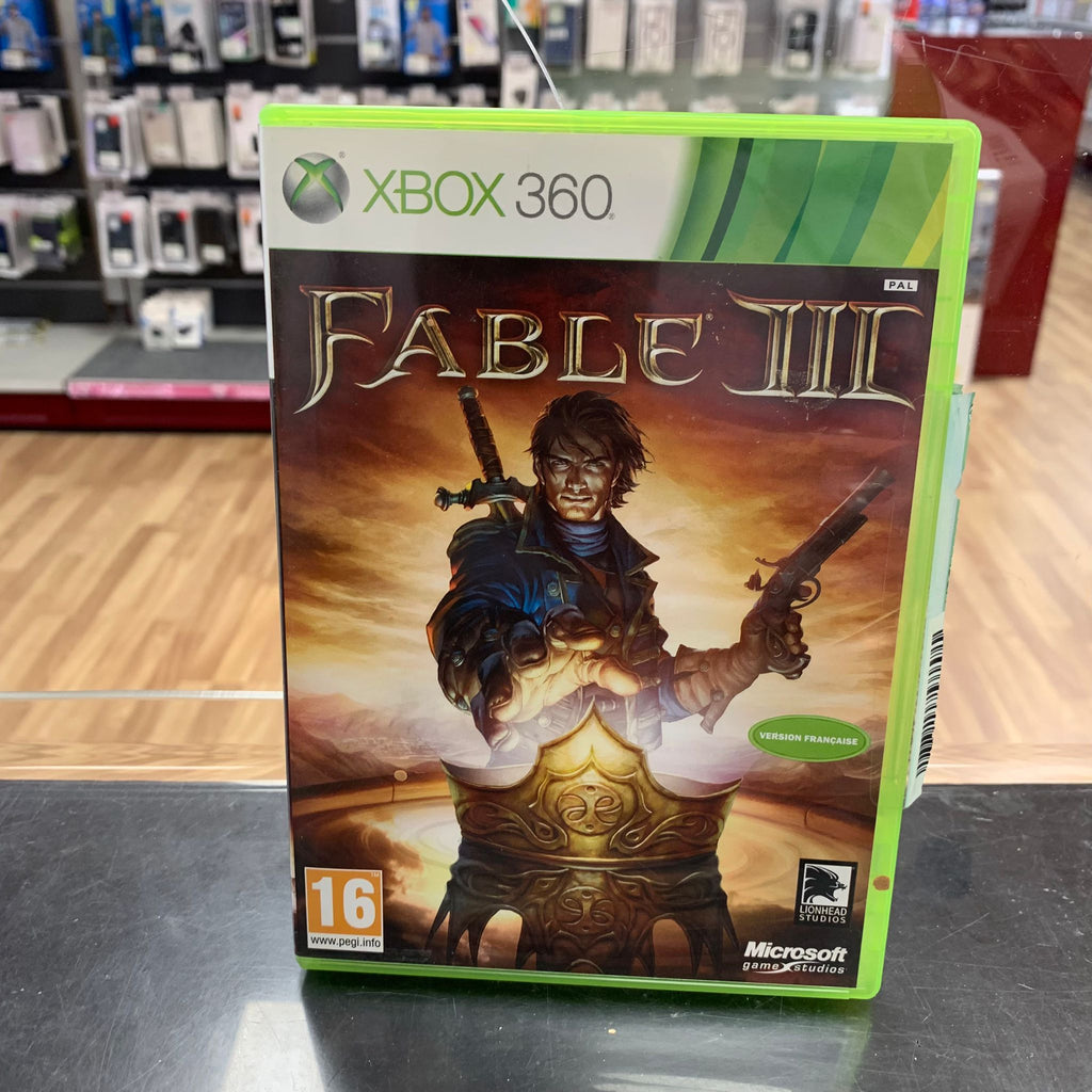 Jeux Xbox 360 Fable III,