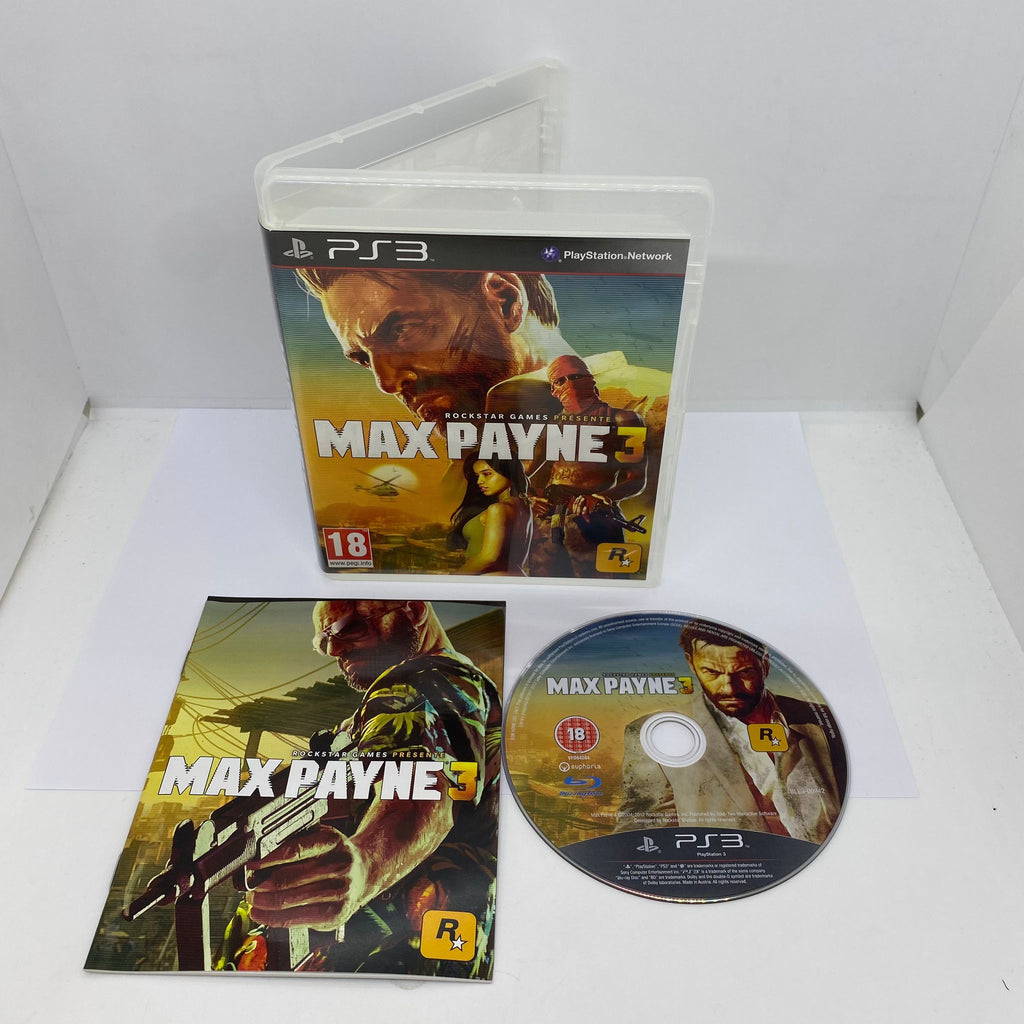 Jeu PS3 Max Payne 3
