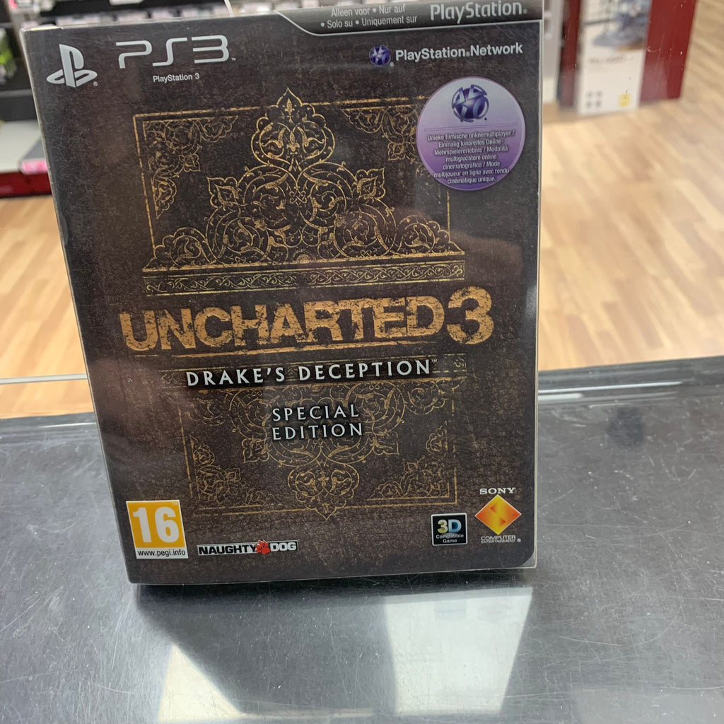 Jeux PS3 Uncharted 3 Drake’s deception special edition,