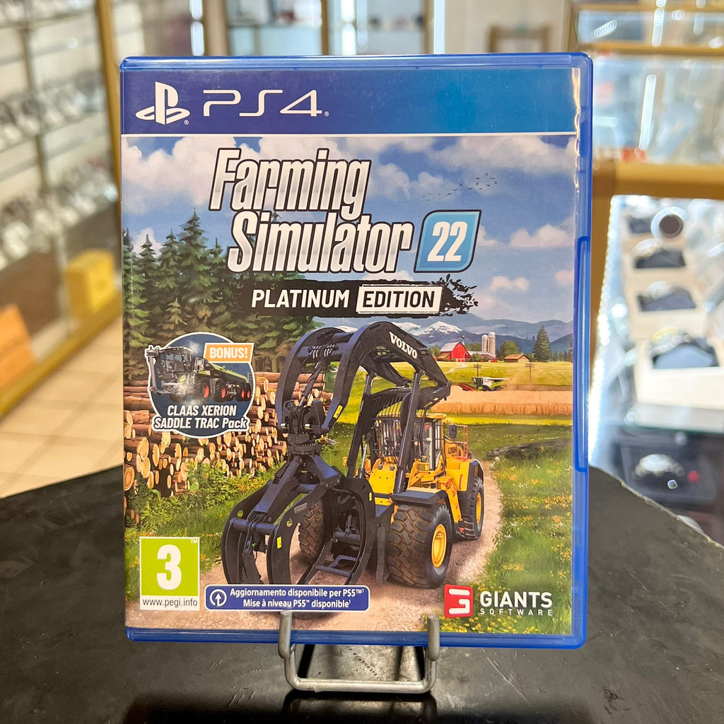 JEU PS4 FARMING SIMULATOR 22 PLATINIUM ÉDITION,