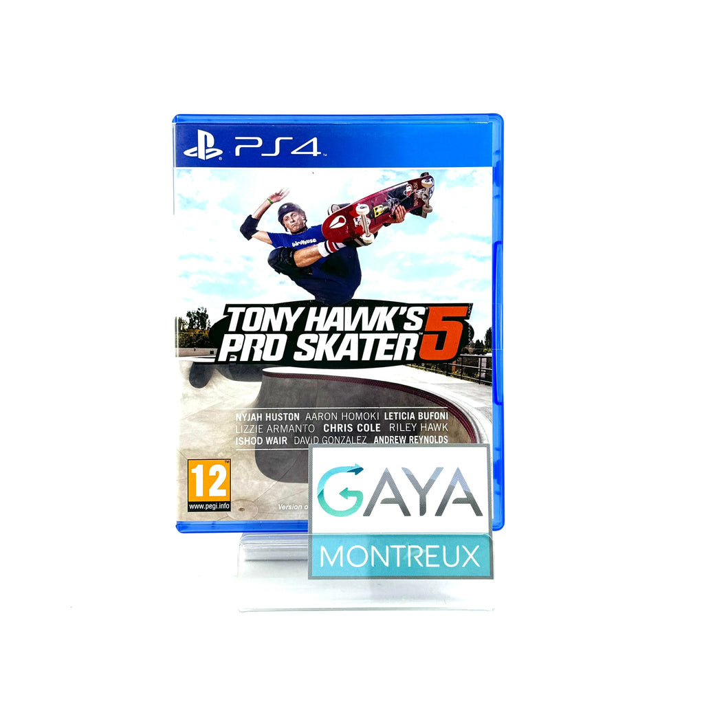 Jeu PS4 - Tony Hawk's Pro Skater 5