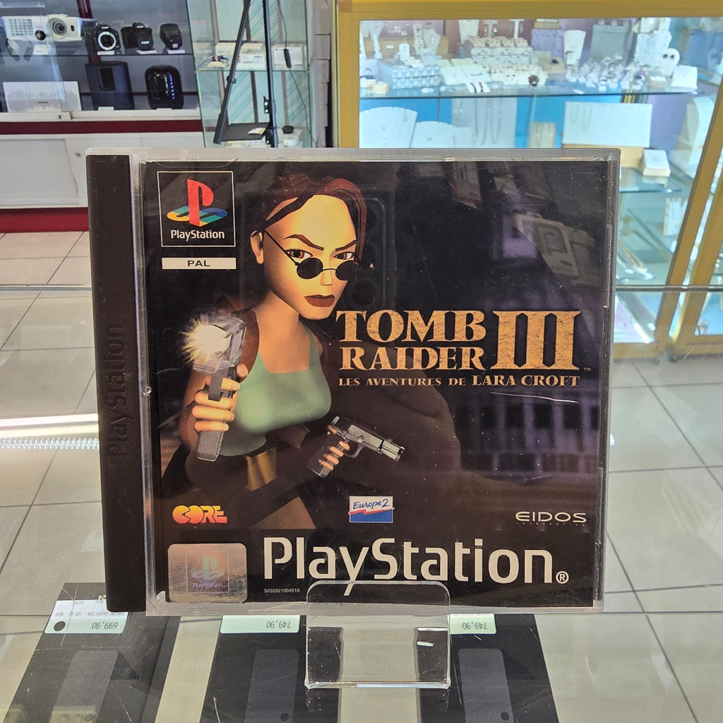 Jeu PS1 - Tomb Raider III Les Aventures de LARA CROFT