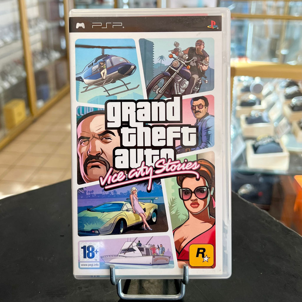 JEU PSP GRAND THEFT AUTO : VICE CITY STORIES PLATINIUM,