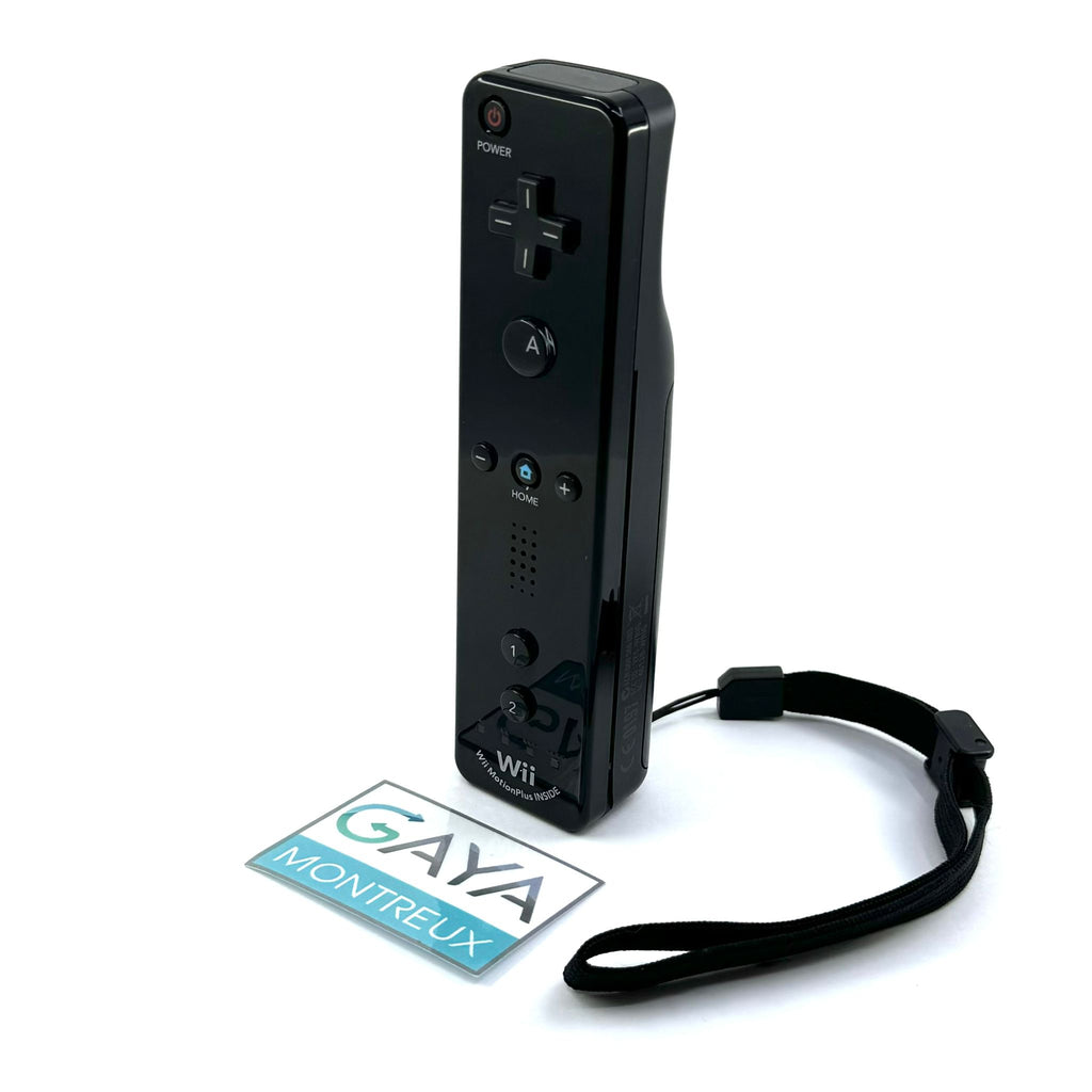 Wiimote Motion Plus Inside Nintendo Wii noire