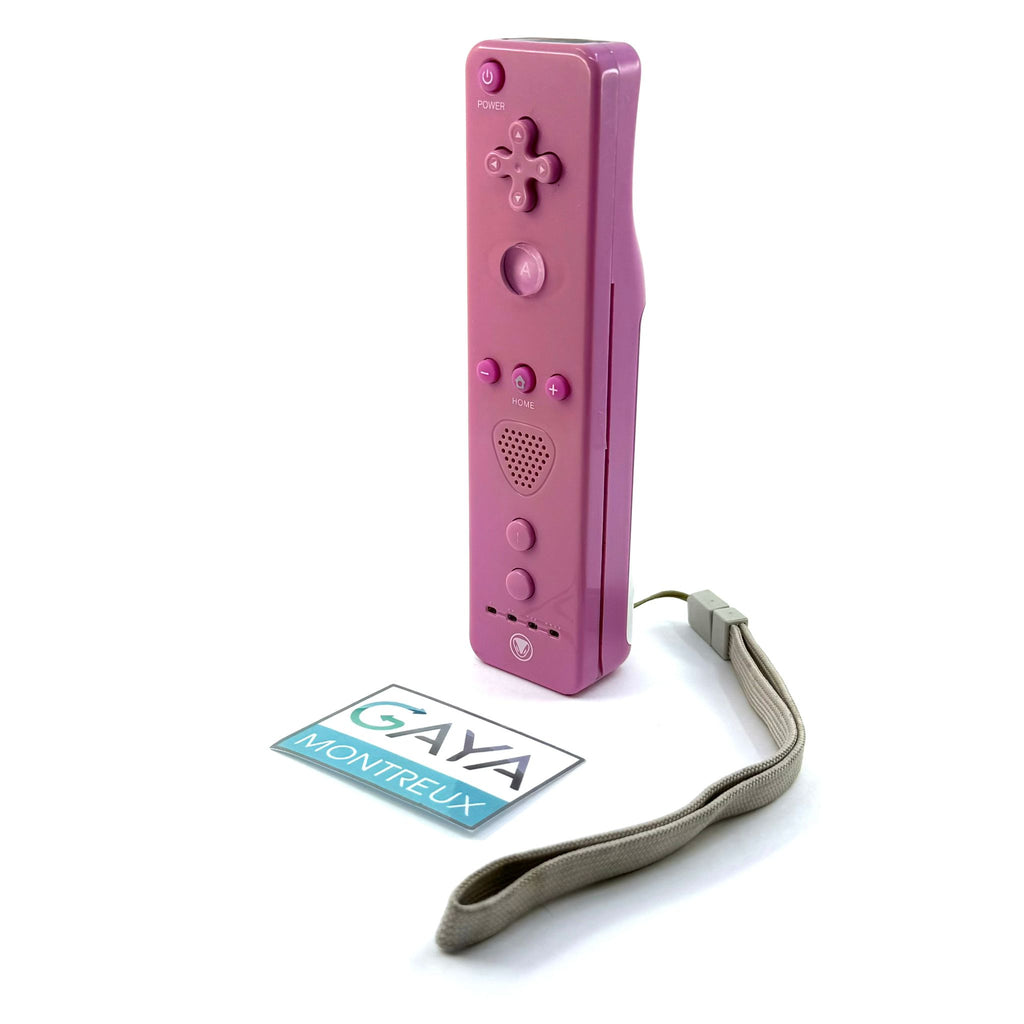 Wiimote Nintendo Wii générique rose