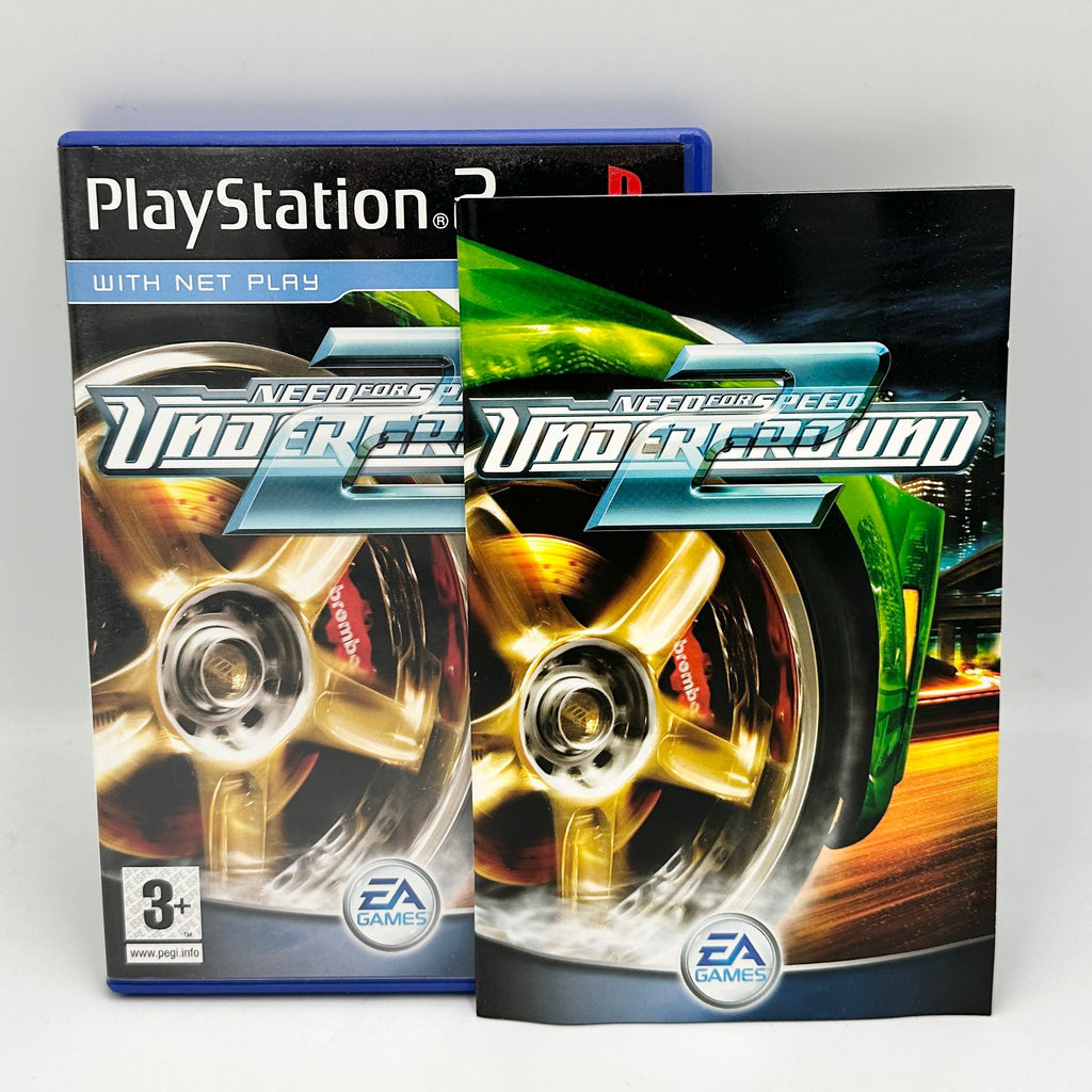 JEU PS2 NEED FOR SPEED UNDERGROUND 2 + Notice,