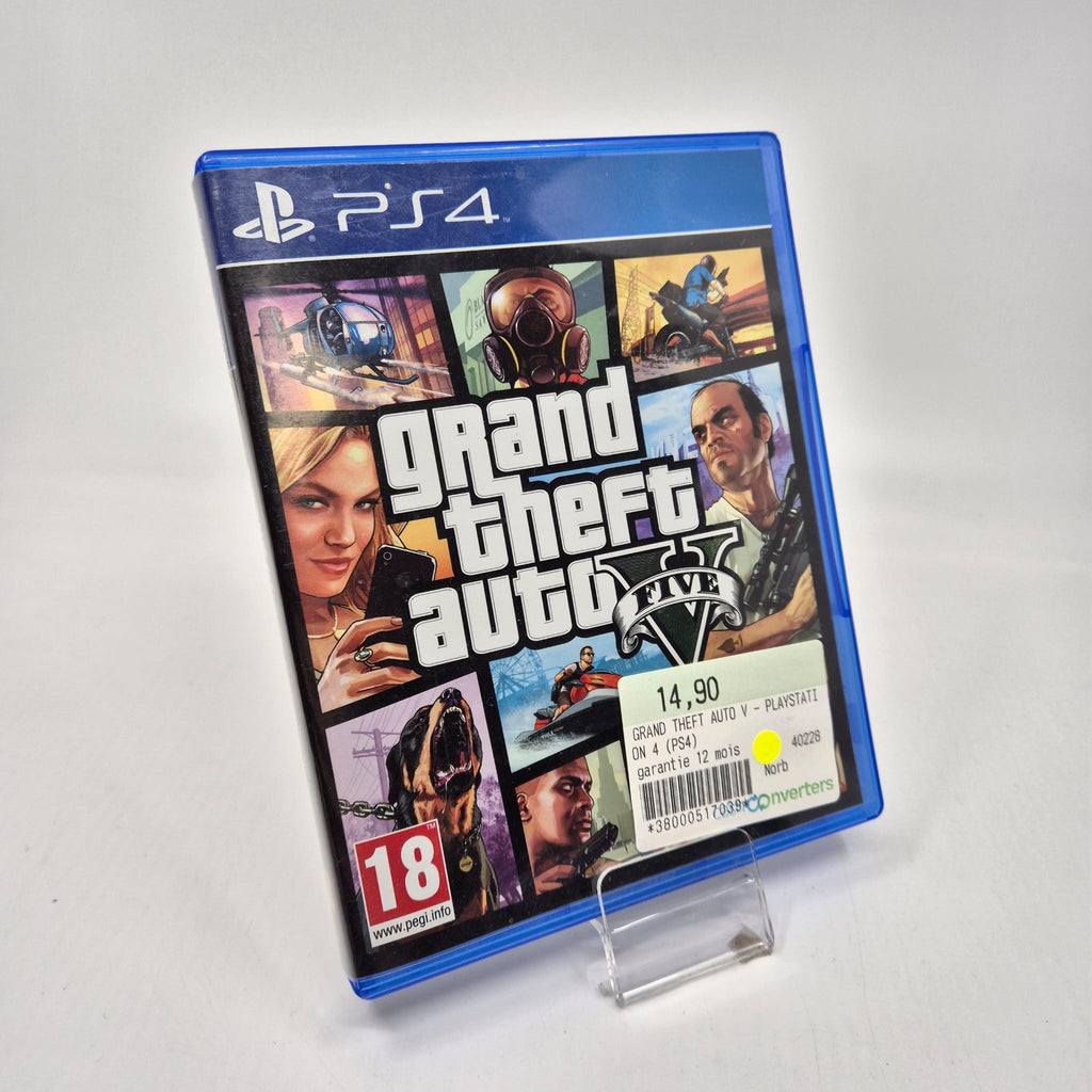 Jeu PS4  Grand Theft Auto V