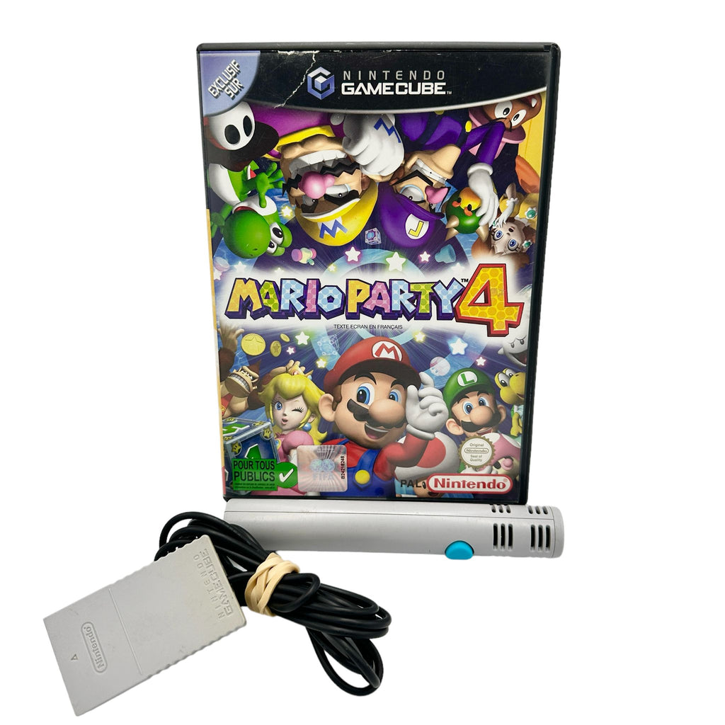 JEU GAMECUBE MARIO PARTY 4 + MICRO