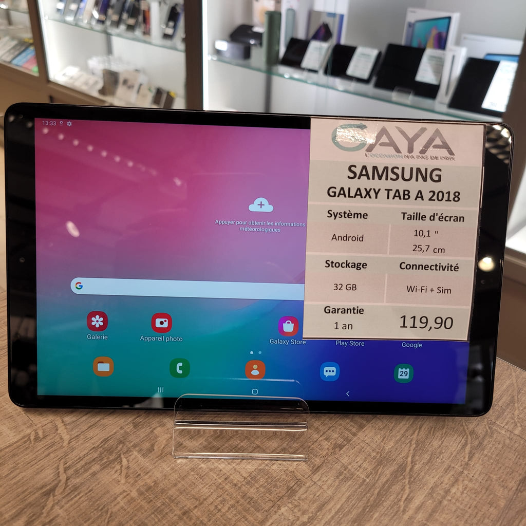 Samsung Galaxy Tab A 2018 32gb + sim