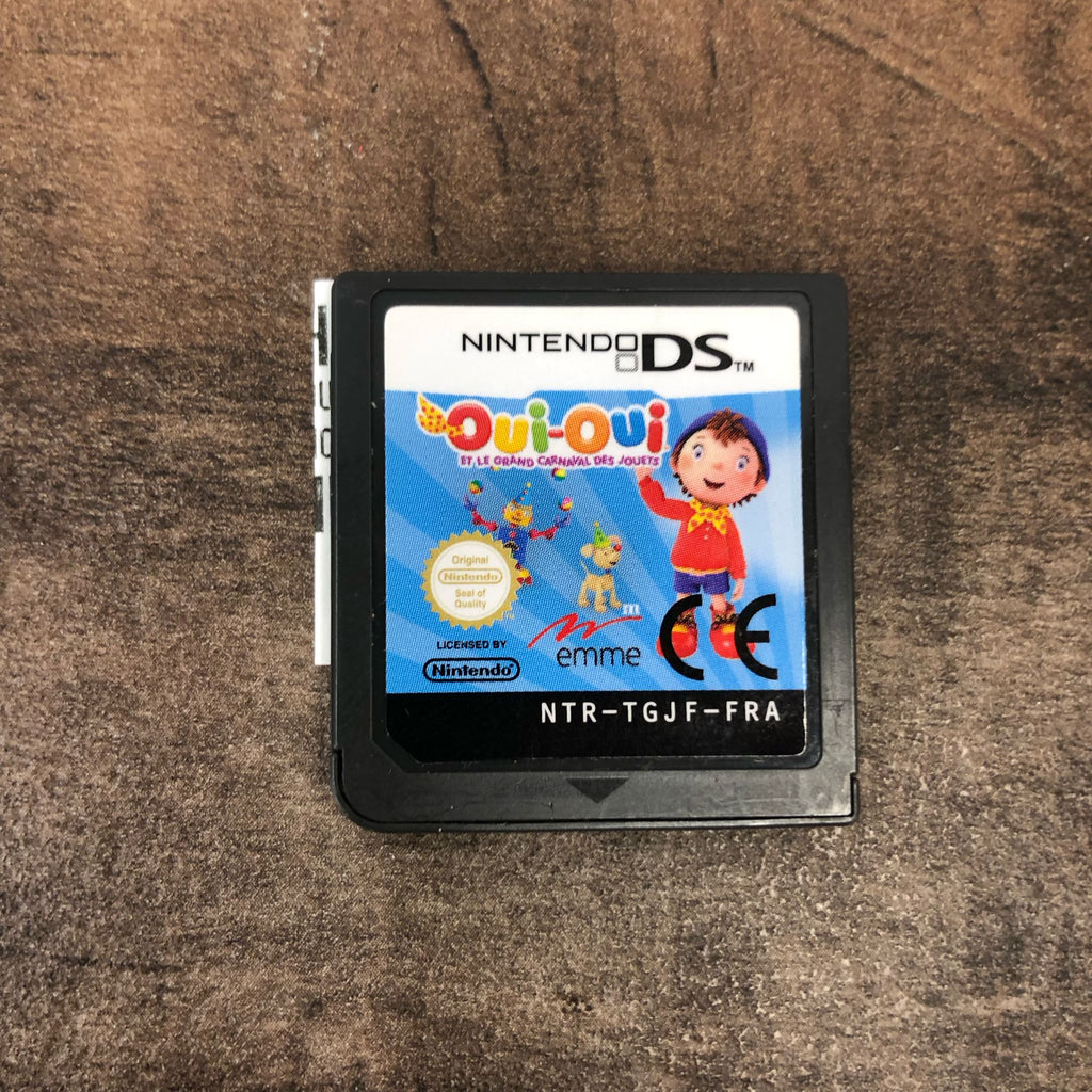 Jeu DS - Oui Oui et le grand carnaval de noël.