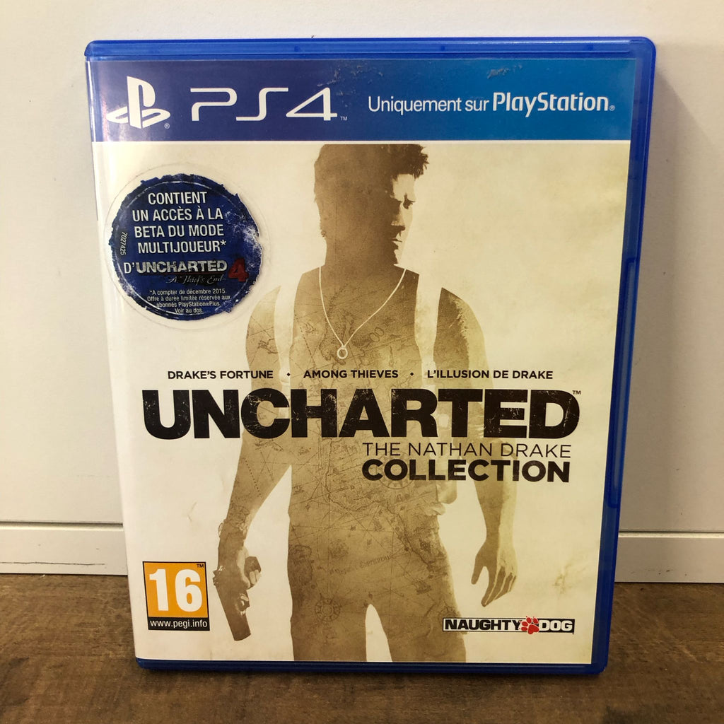 Jeu ps4 - Uncharted Nathan Drake collection