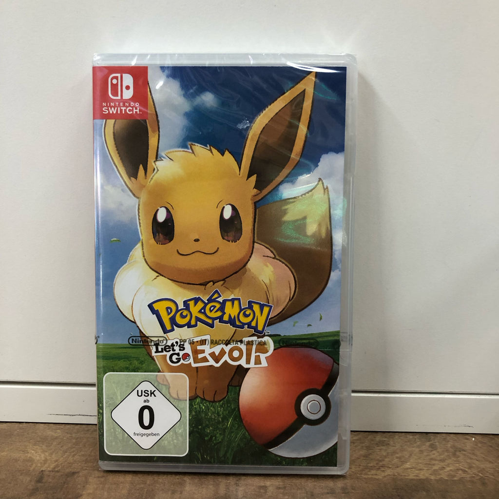 Jeu Switch - Pokémon let’s go evoli - NEUF