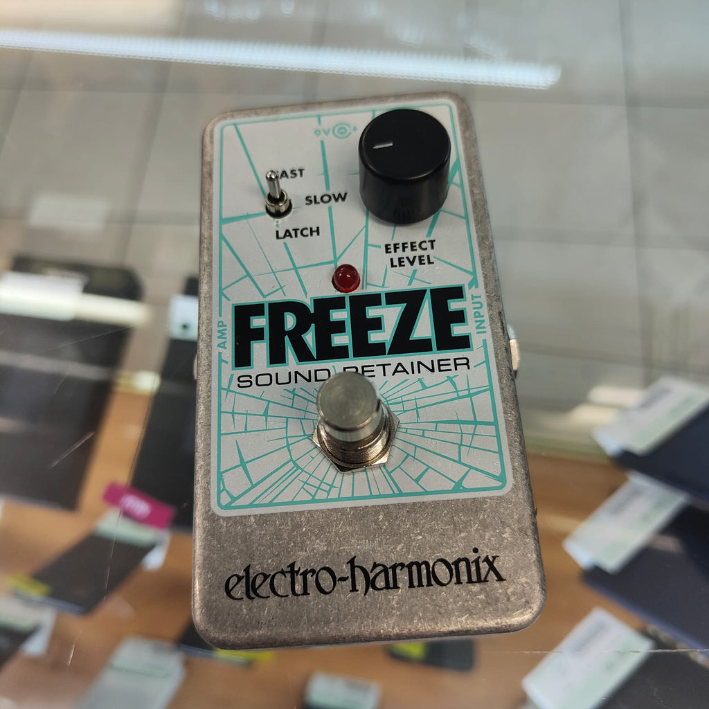 Pédale d'effets Electro-Harmonix Freeze Sound Retainer