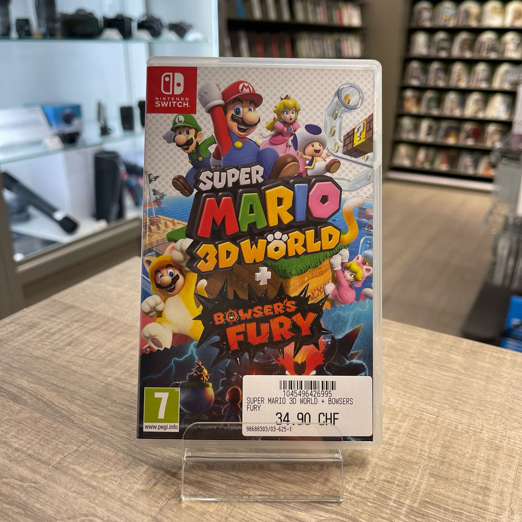 Jeu Nintendo Switch - Super Mario 3D World + Bowsers Fury