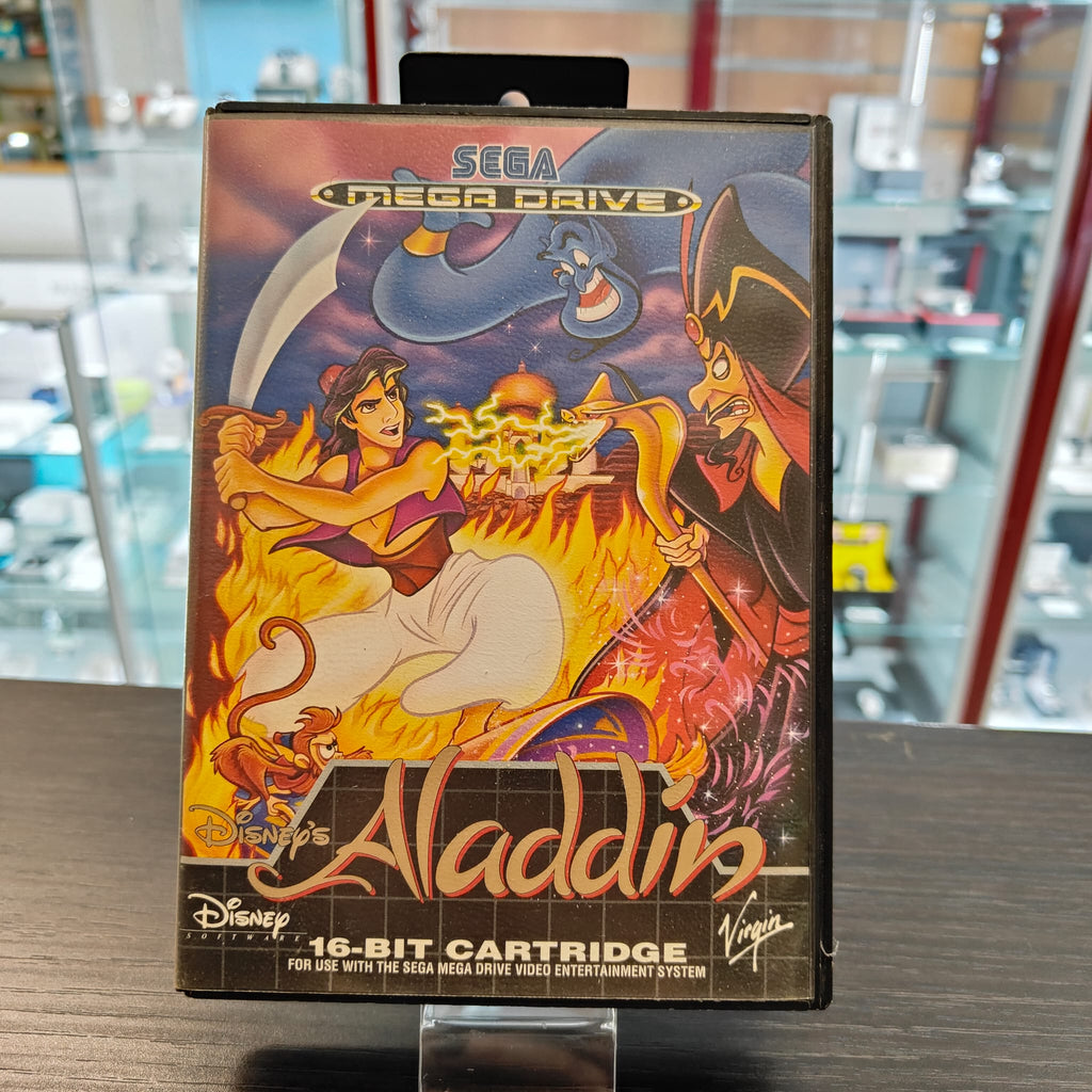 Jeu Mega Drive: Aladdin - avec livret