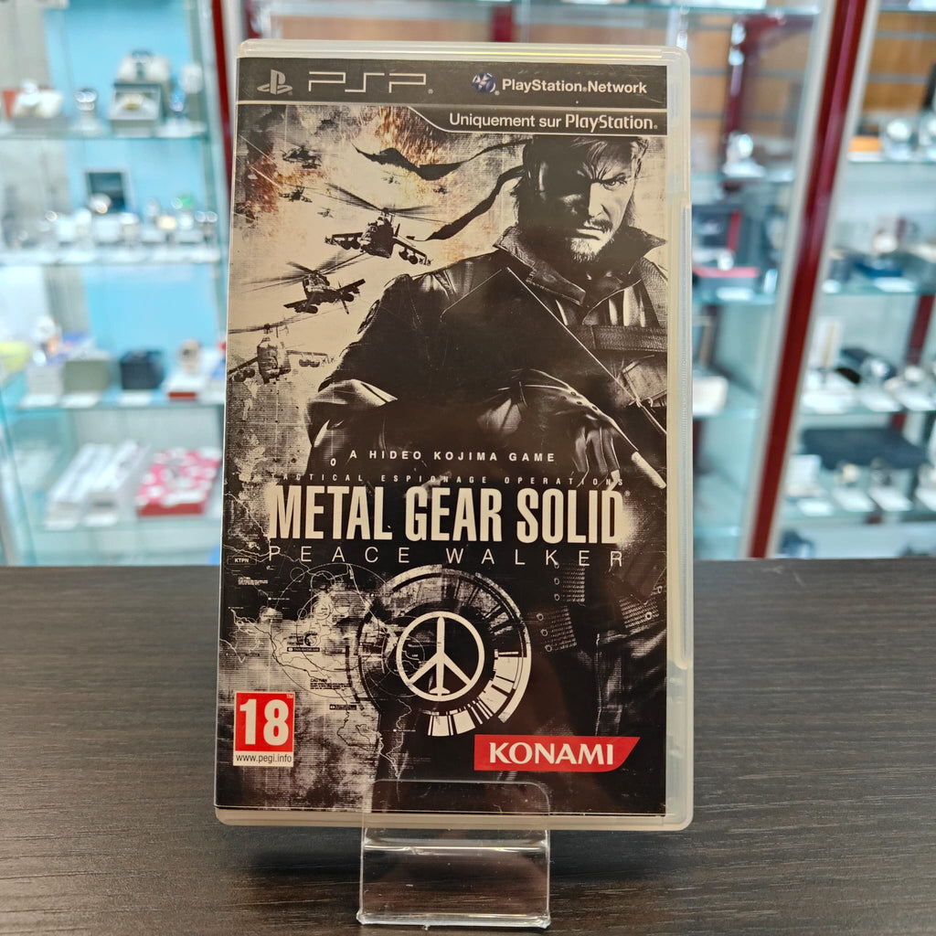 Jeu PSP: Metal Gear Solid : Peace Walker - avec livret