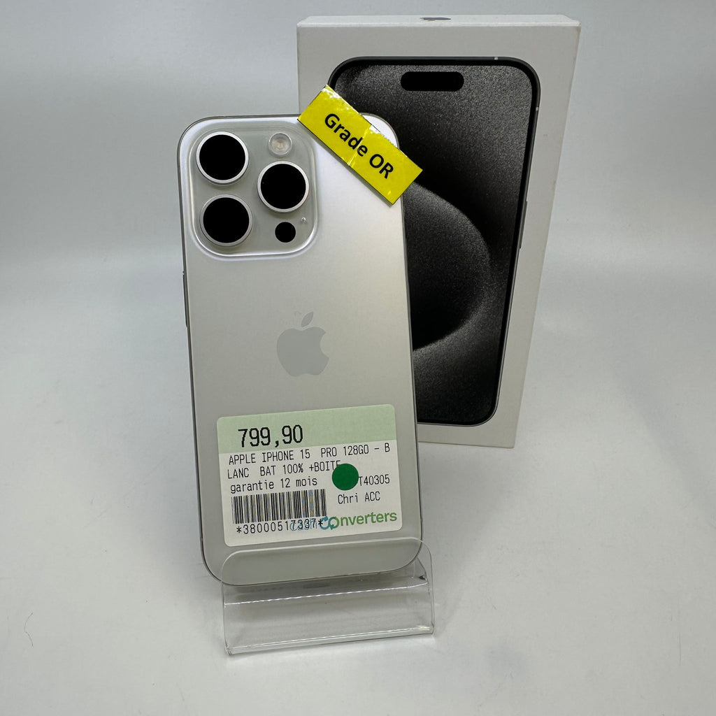Apple iPhone 15 pro  128 Go