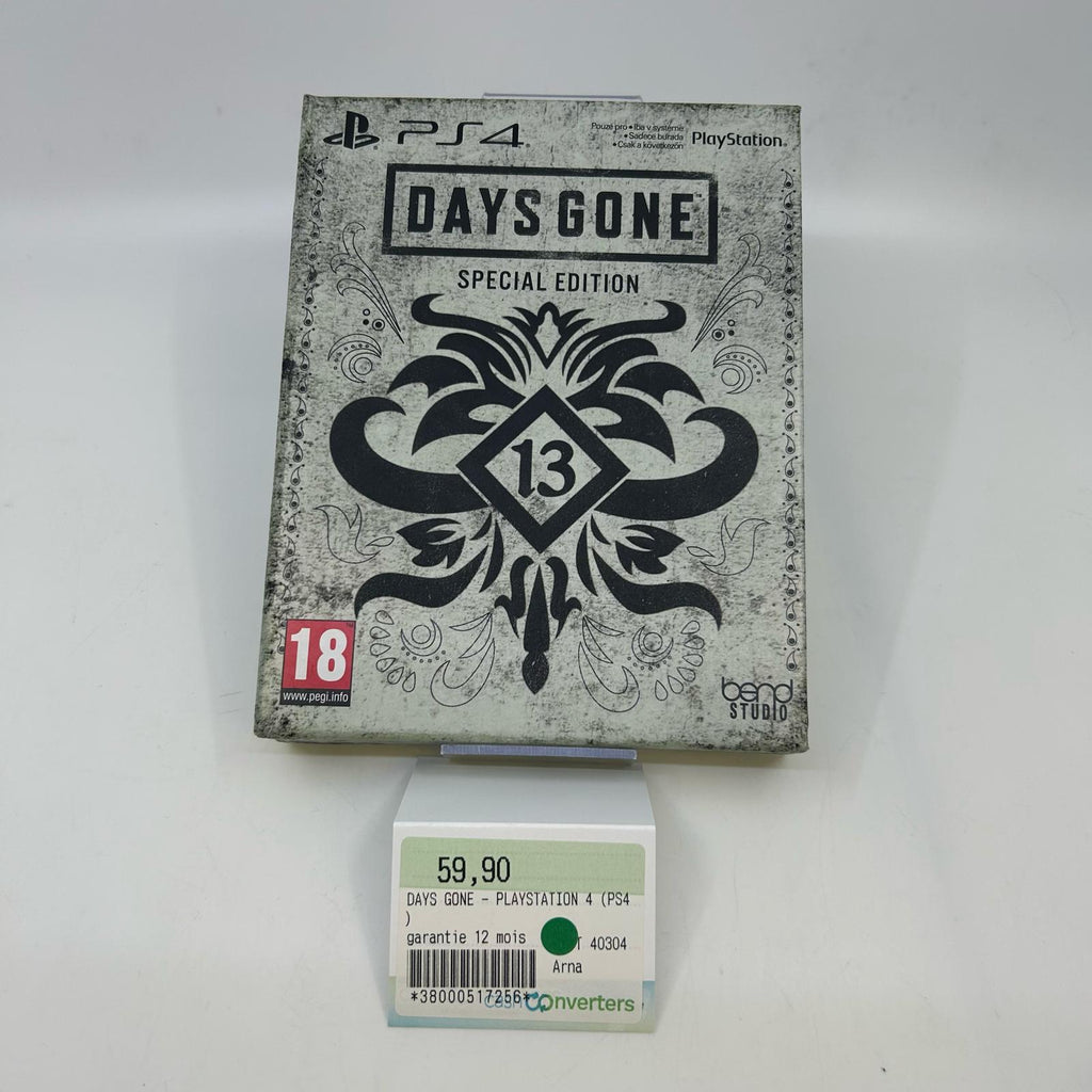 Jeu PlayStation 4 - Days Gone  Spécial edition