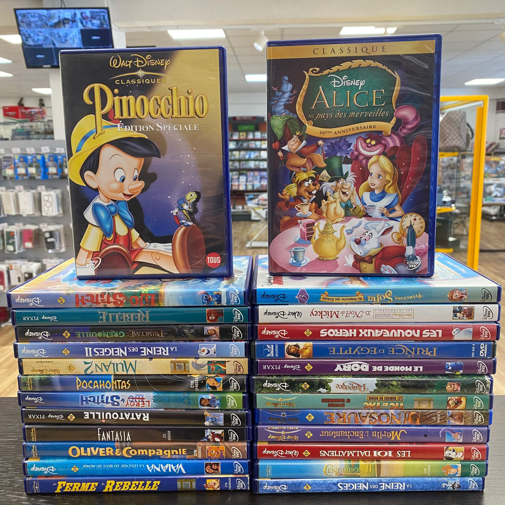 Lot DVD Disney,