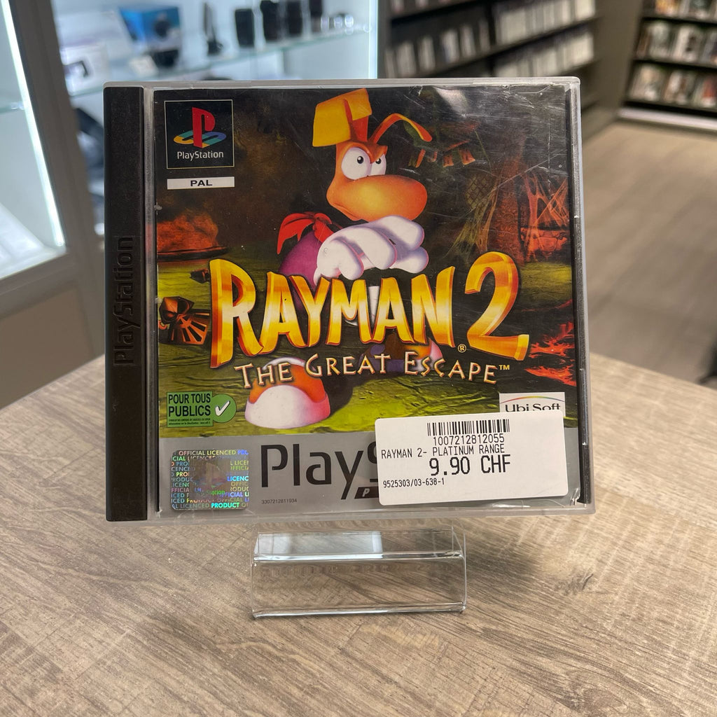 Jeu ps1 - Rayman 2 The Great Escape  + notice