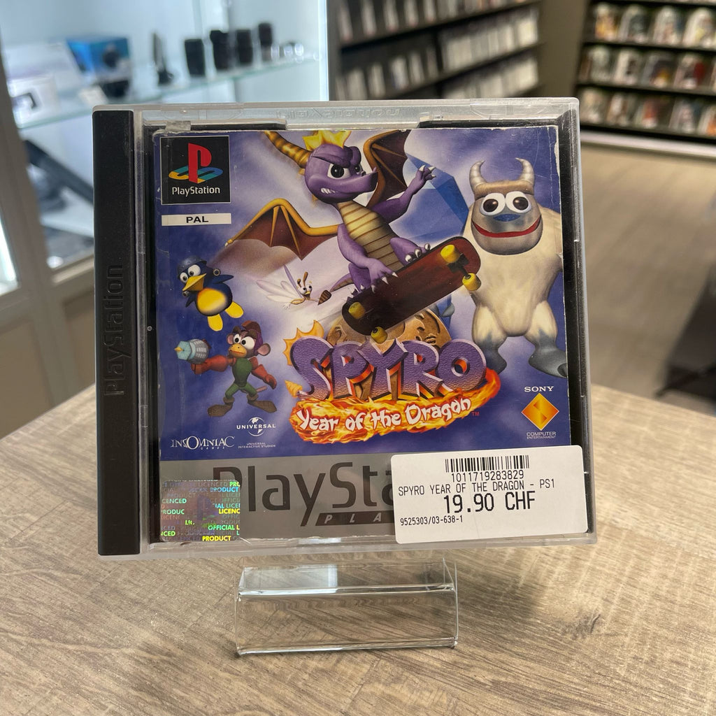 Jeu ps1 -Spyro Year of the Dragon  Sans pochette  + notice