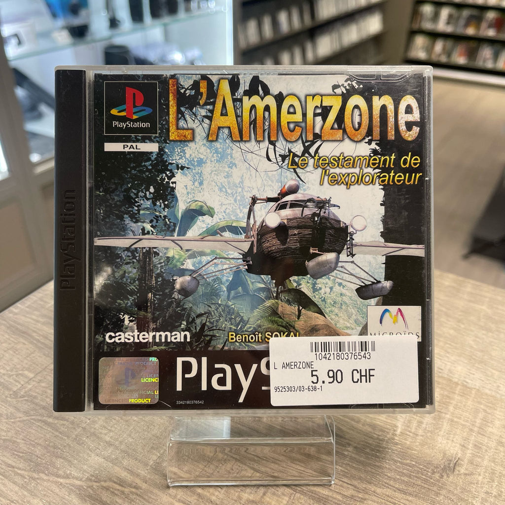 Jeu ps1 - L’Amerzone  + notice
