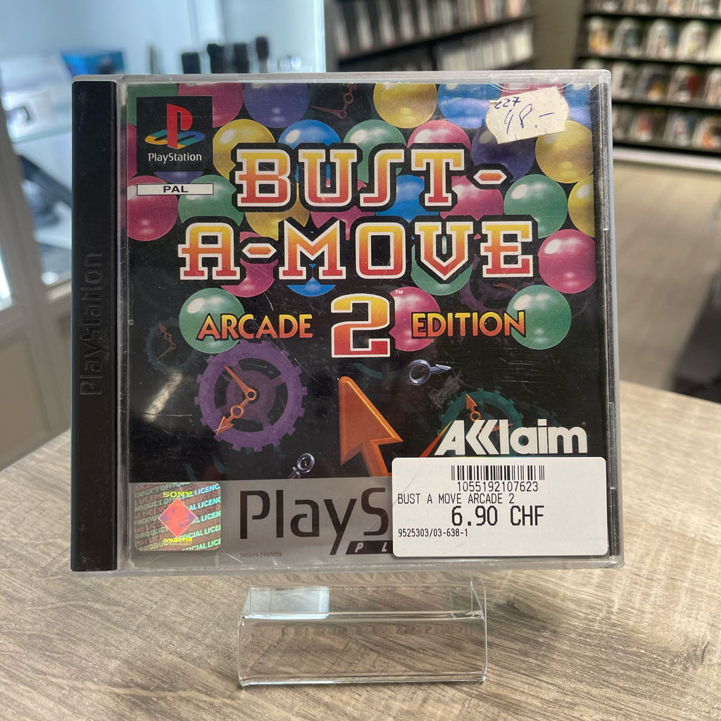 Jeu ps1 - Bust-a-Move 2  + notice